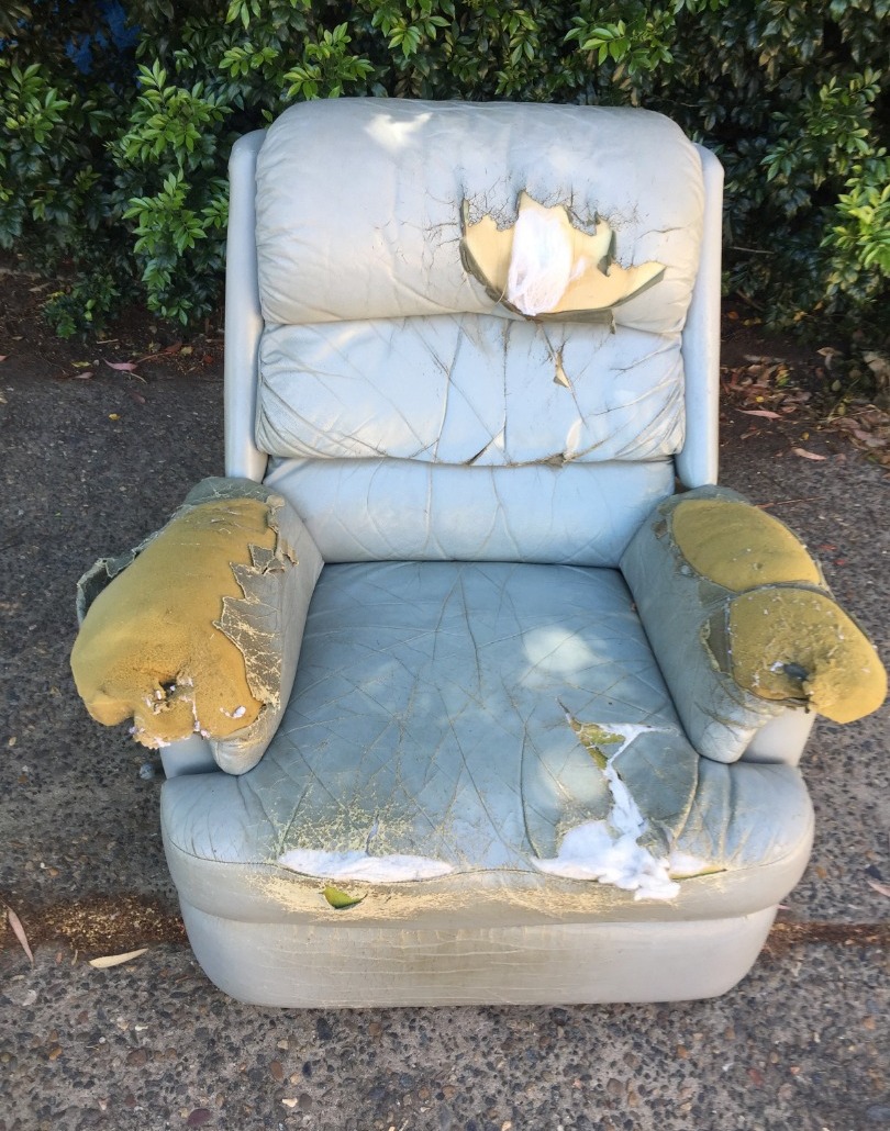 Before - Moran Recliner Restoration